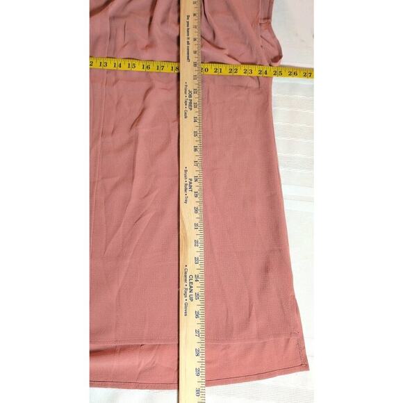 Faith And Joy Women's Shirt Top Blouse Size 2X Mauve Dusty Rose - Picture 7 of 7